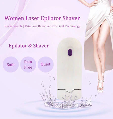 NoorAura™Purple Epilator – آلة إزالة الشعر البنفسجية
